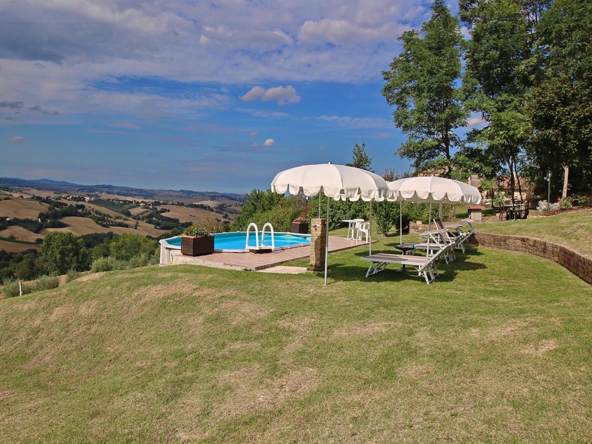 Nice Flat In Arcevia With Swimming Pool Dış mekan fotoğraf